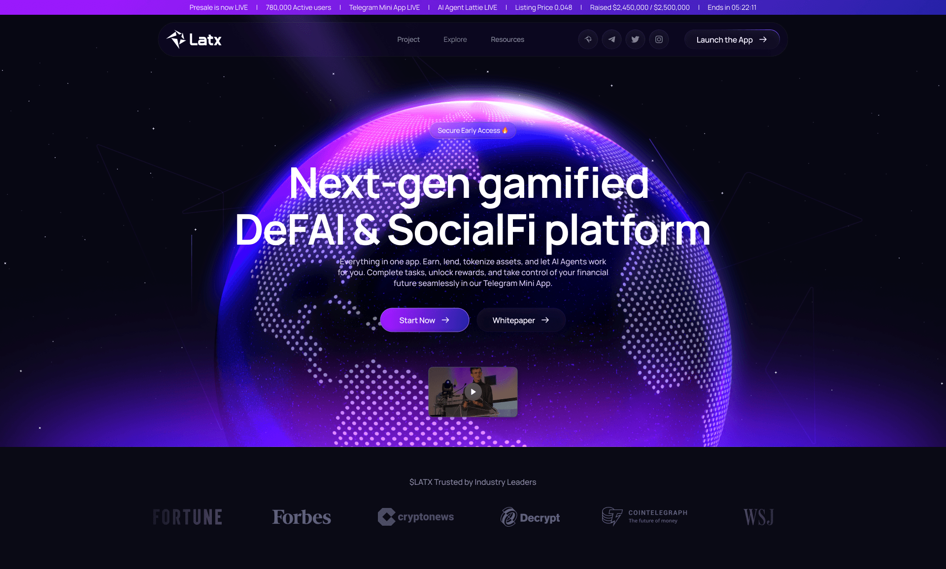 Next-gen gamified DeFAI & SocialFi platform
